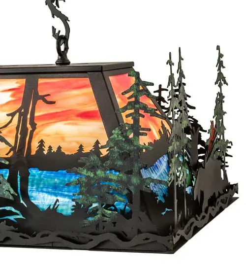 The Moose Through the Trees by Meyda Lighting - Image 9