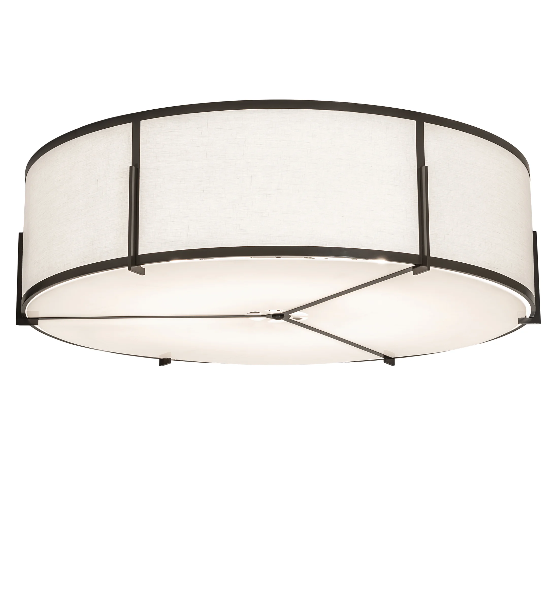 Cilindro 12 Light Flushmount in Timeless Bronze