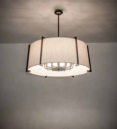 42" Wide Cilindro Structure Pendant