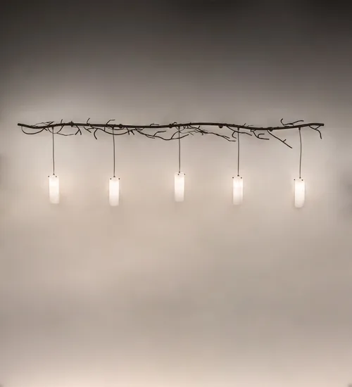96" Wide Winter Solstice 5 Light Wall Sconce