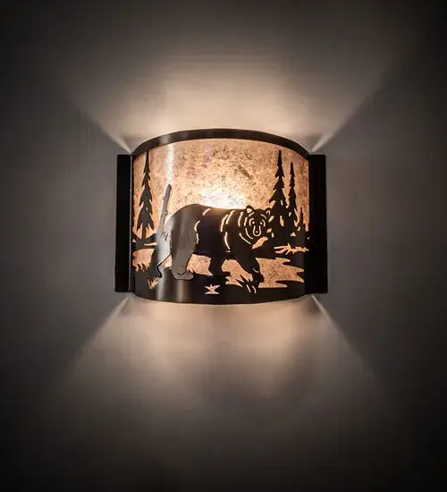 The Bear at Lake by Meyda Lighting - Image 1