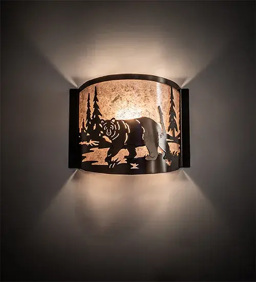 The Bear at Lake by Meyda Lighting - Image 1