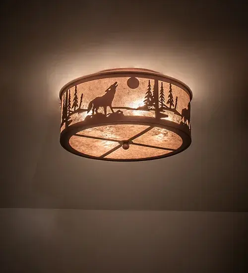 The Wolf on the Loose by Meyda Lighting - Image 1
