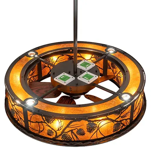 The Whispering Pines by Meyda Lighting - Image 4