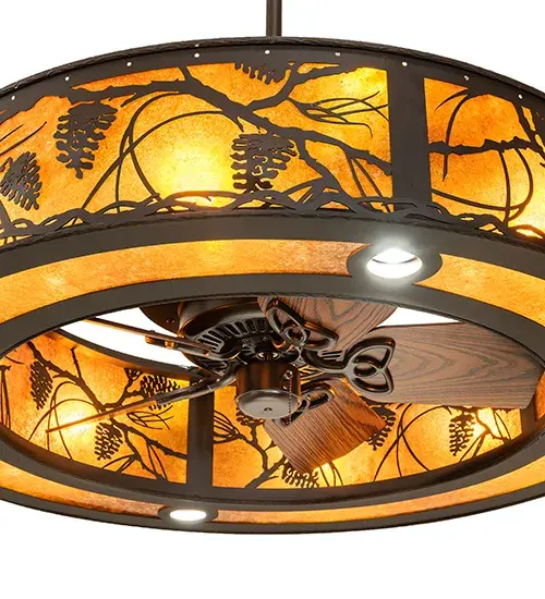 The Whispering Pines by Meyda Lighting - Image 8