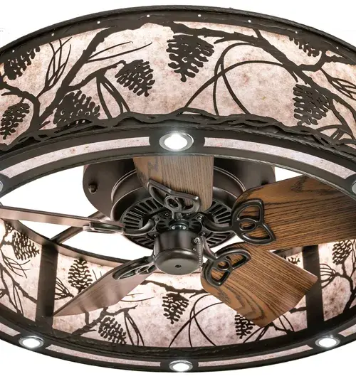 The Whispering Pines by Meyda Lighting - Image 8