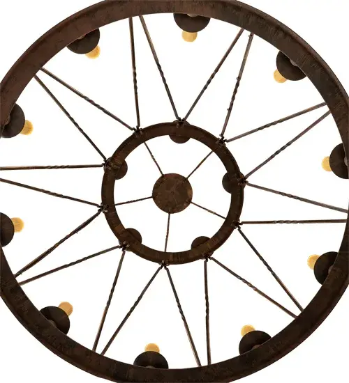 48" Wide Lakeshore 15 Light Two Tier Chandelier - Image 6