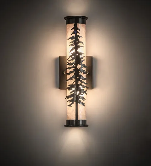 5" Wide Tamarack Wall Sconce