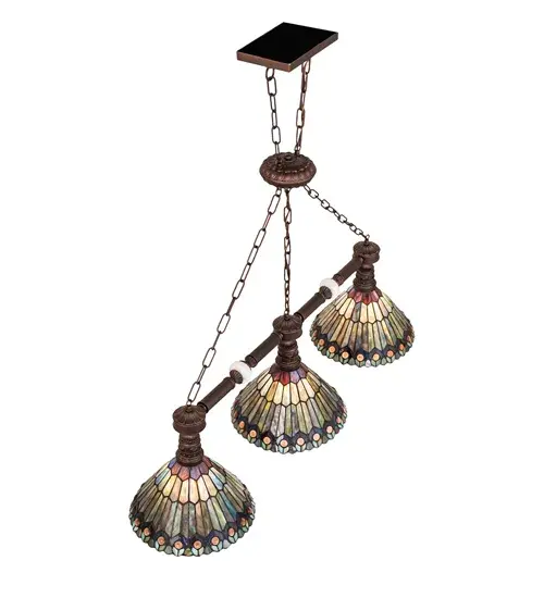 The Tiffany Jeweled Peacock by Meyda Lighting - Image 4