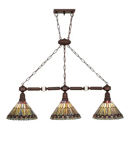 The Tiffany Jeweled Peacock by Meyda Lighting - Image 5
