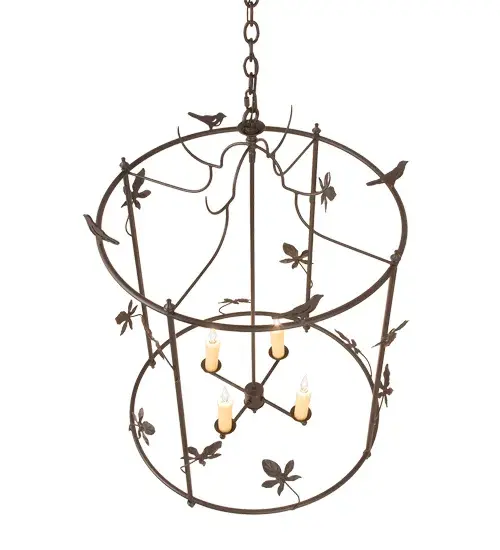 25" Wide Jillian 4 Light Pendant - Image 4