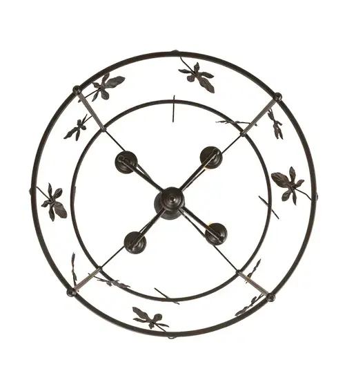 25" Wide Jillian 4 Light Pendant - Image 6