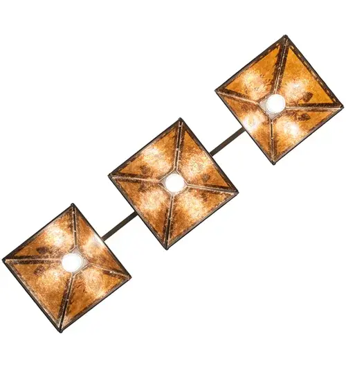 45" Long Winter Pine Tall Pines 3 Light Island Pendant - Image 7