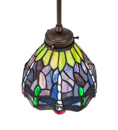 The Tiffany Hanginghead Dragonfly by Meyda Lighting - Image 9