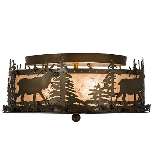 The Elk at Dusk by Meyda Lighting - Image 5