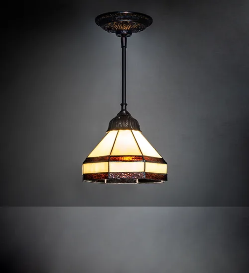 8" Wide Topridge Mini Pendant