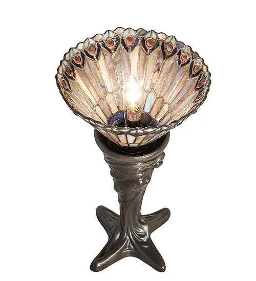 The Tiffany Jeweled Peacock by Meyda Lighting - Image 4