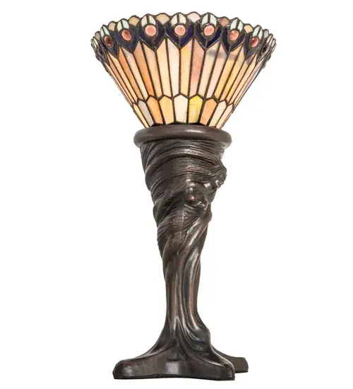 The Tiffany Jeweled Peacock by Meyda Lighting - Image 5