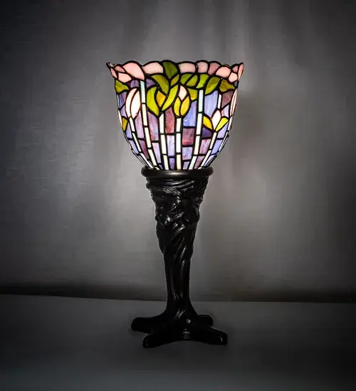The Tiffany Flowering Lotus by Meyda Lighting - Image 1