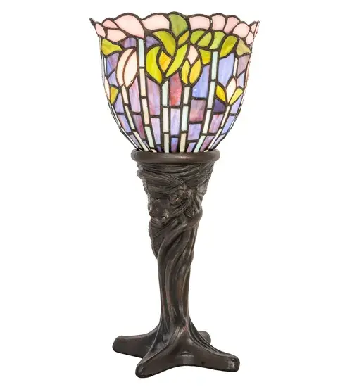 The Tiffany Flowering Lotus by Meyda Lighting - Image 2