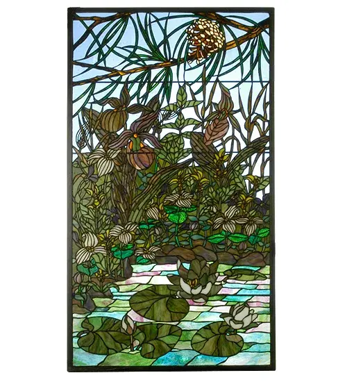 The Woodland LilyPond by Meyda Lighting