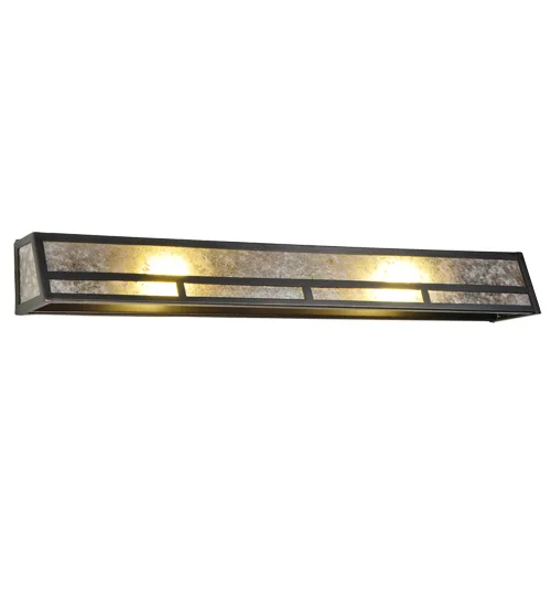 36" Wide "T" Mission Vanity Light