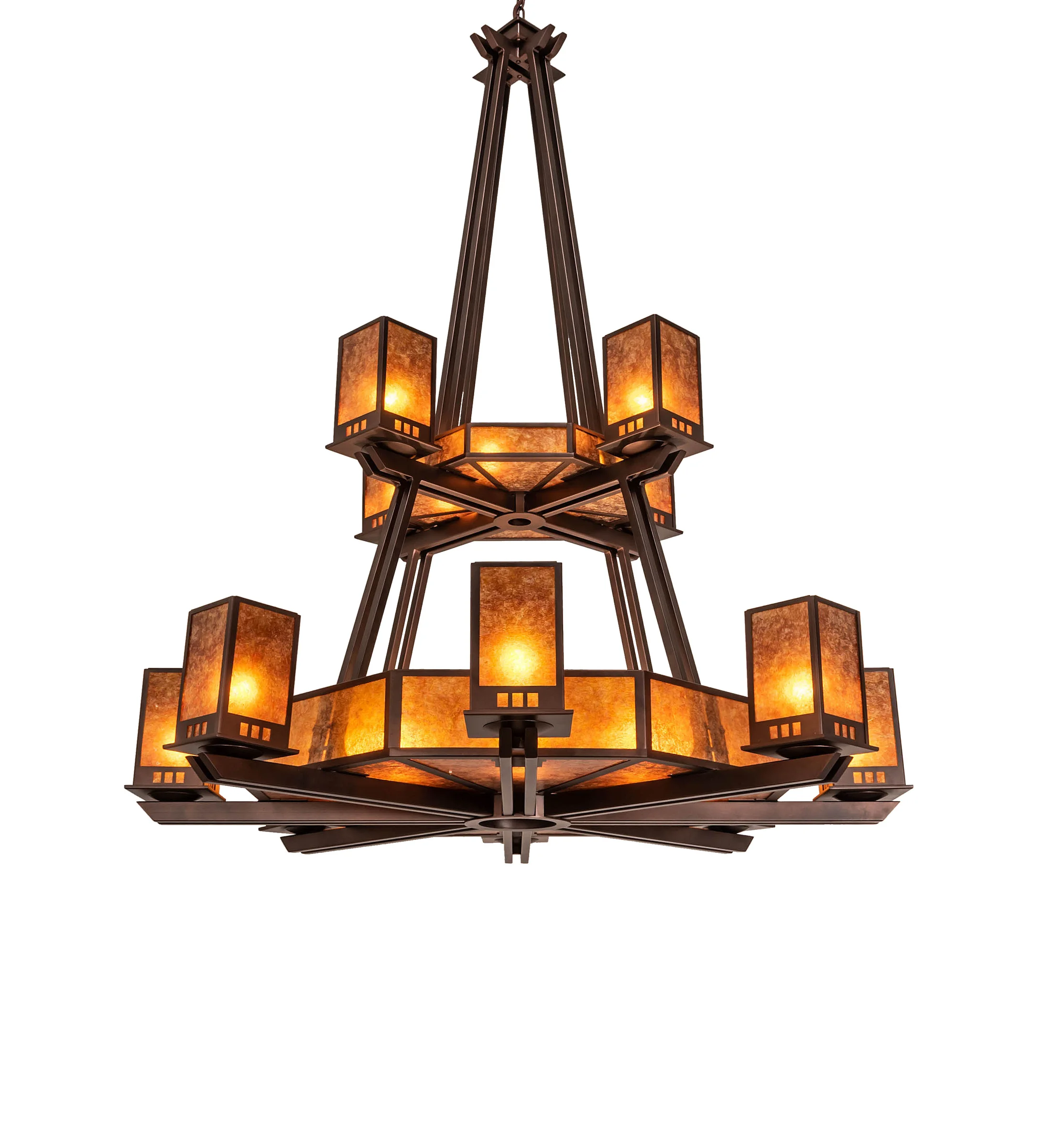 Avondale 24 Light Chandelier in Mahogany Bronze