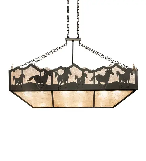 The Running Horses by Meyda Lighting - Image 5