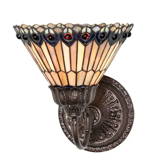 The Meyda Tiffany - Tiffany Jeweled Peacock by Meyda Lighting - Image 2