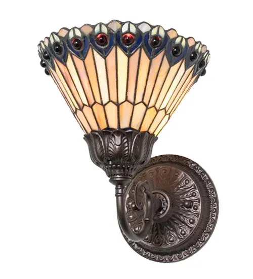 The Meyda Tiffany - Tiffany Jeweled Peacock by Meyda Lighting - Image 4
