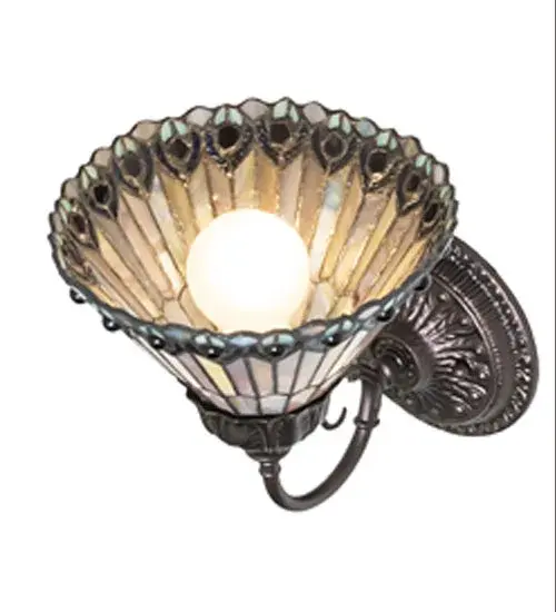 The Meyda Tiffany - Tiffany Jeweled Peacock by Meyda Lighting - Image 6