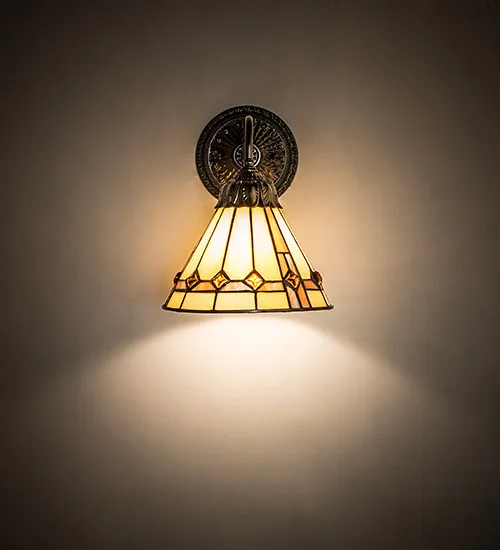 8" Wide Belvidere Wall Sconce