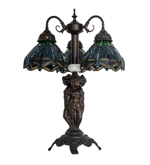 The Tiffany Hanginghead Dragonfly by Meyda Lighting - Image 3