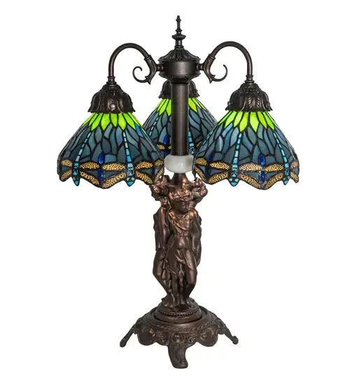 The Tiffany Hanginghead Dragonfly by Meyda Lighting - Image 5