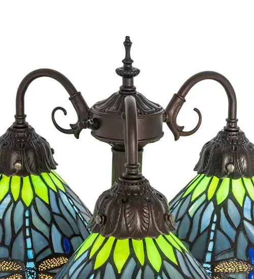 The Tiffany Hanginghead Dragonfly by Meyda Lighting - Image 7