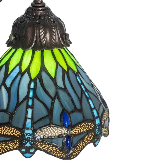 The Tiffany Hanginghead Dragonfly by Meyda Lighting - Image 8