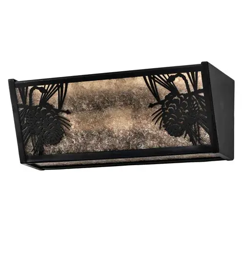 16" Wide Winter Pine Vanity Light - Image 3