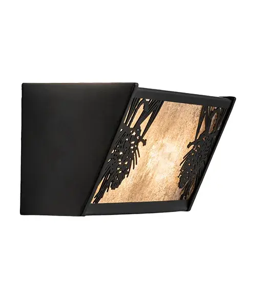 16" Wide Winter Pine Vanity Light - Image 8