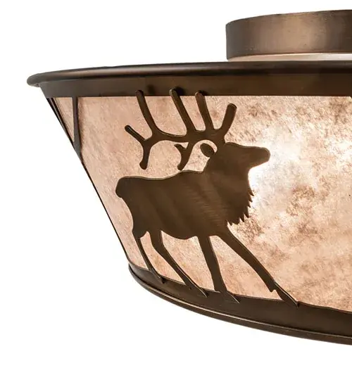 The Elk on the Loose by Meyda Lighting - Image 9