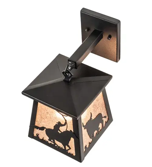 The Cowboy & Steer by Meyda Lighting - Image 4