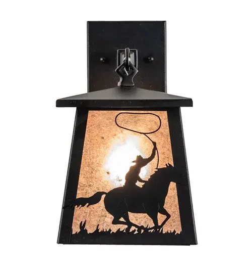 The Cowboy & Steer by Meyda Lighting - Image 5