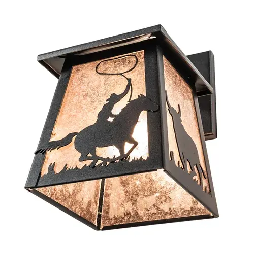 The Cowboy & Steer by Meyda Lighting - Image 6
