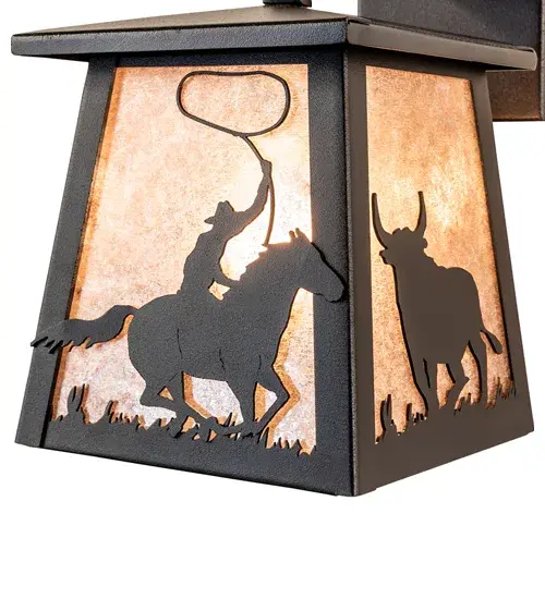 The Cowboy & Steer by Meyda Lighting - Image 9
