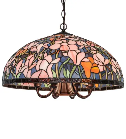 The Tiffany Magnolia by Meyda Lighting - Image 2