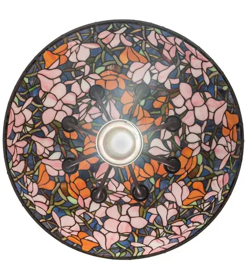 The Tiffany Magnolia by Meyda Lighting - Image 7