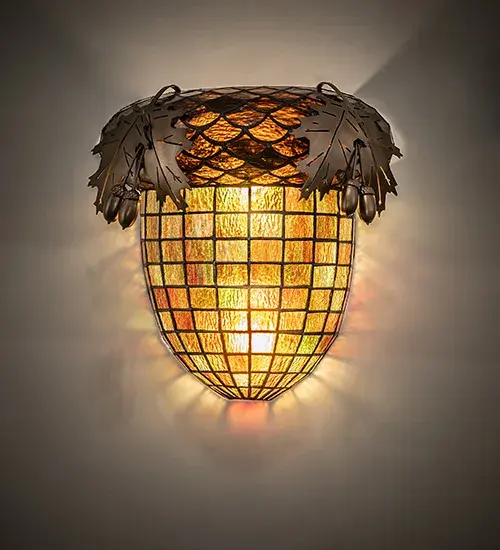 The Oak Leaf & Acorn by Meyda Lighting - Image 1