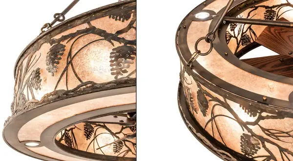 The Meyda Tiffany - Whispering Pines by Meyda Lighting - Image 8
