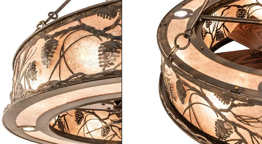 The Meyda Tiffany - Whispering Pines by Meyda Lighting - Image 8