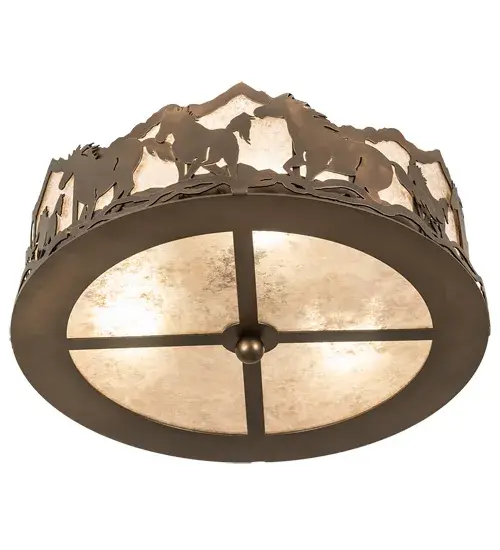 The Running Horses by Meyda Lighting - Image 6