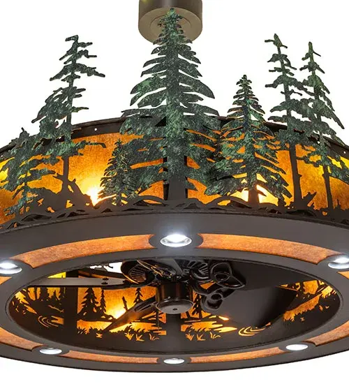 The Meyda Tiffany - Tall Pines by Meyda Lighting - Image 5